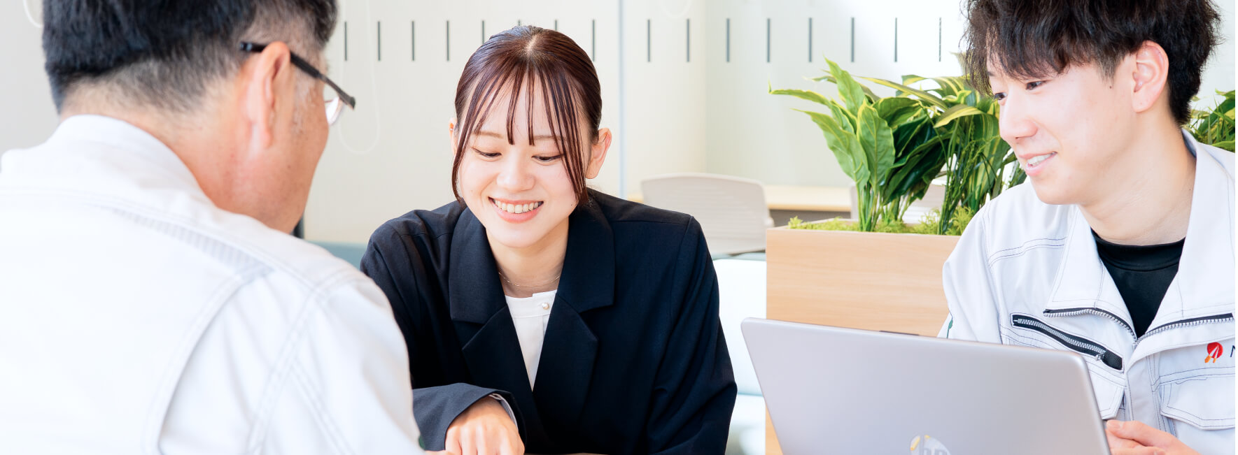 アサヒ工業採用インタビューの様子