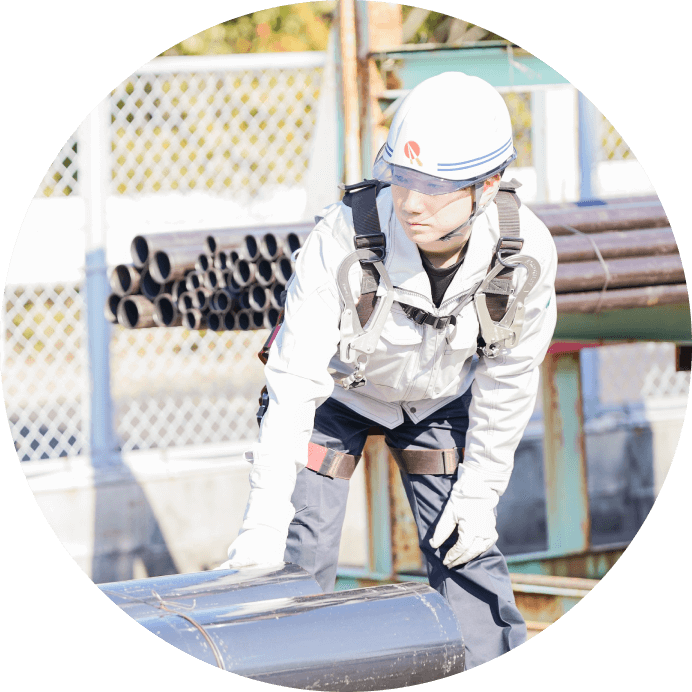 アサヒ工業採用インタビューの様子