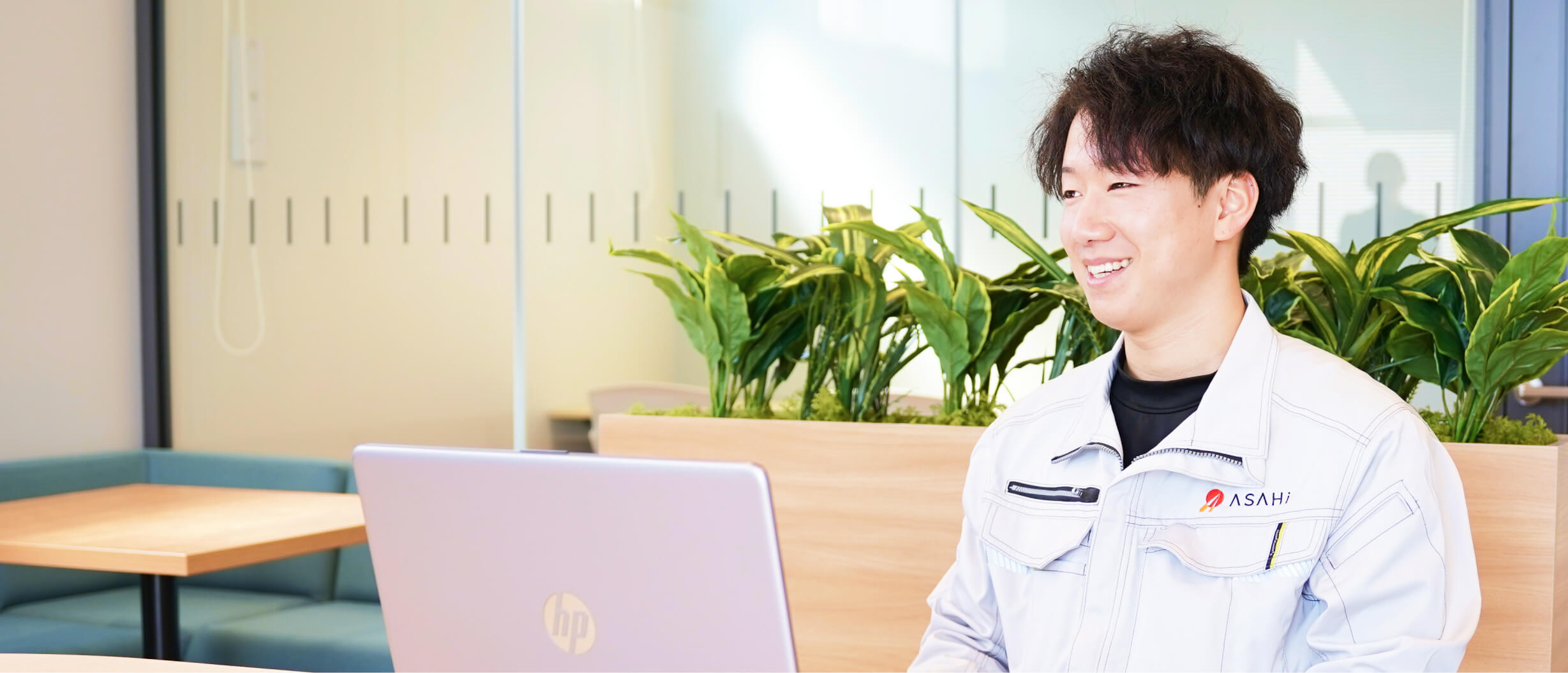アサヒ工業採用インタビューの様子