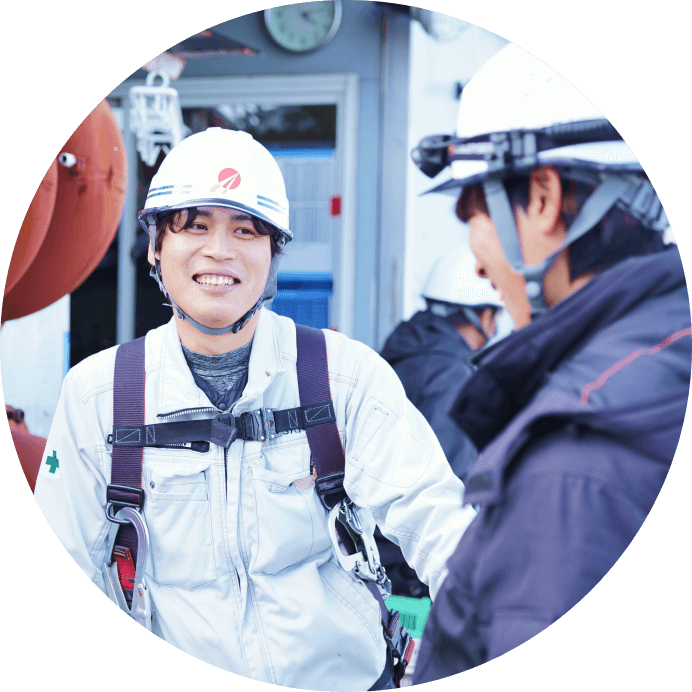 アサヒ工業採用インタビューの様子